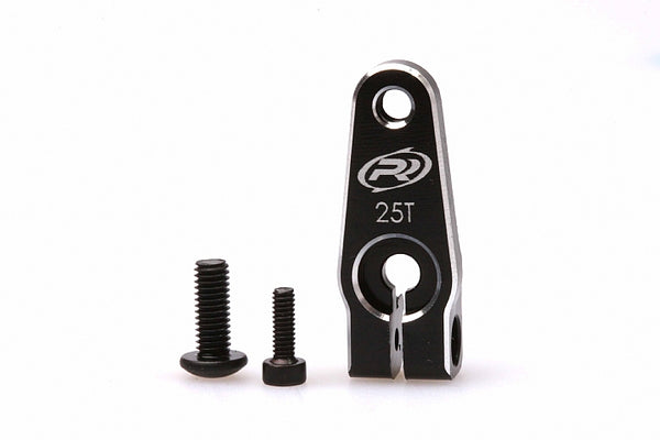 55430086 - PR RACING 25T Pitch 14mm Aluminum Servo Horn For 2wd S1/SC/ST (1)