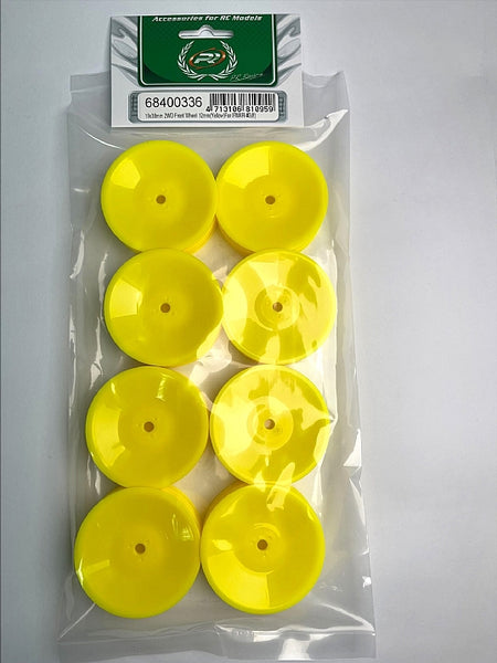 68400336 - 19x38mm 2WD Front Wheel 12mm(Yellow)For IFMAR-#3  (8)