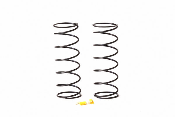 02530086 - 1/10 Rear Shock Spring-White/Yellow 0.065kg/mm For Type R (2)