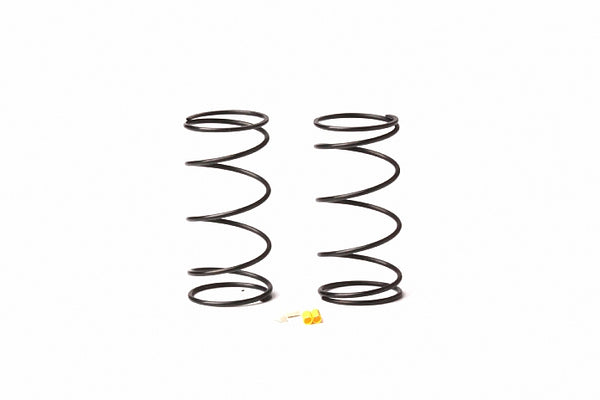 02530046 - 1/10 Front Shock Spring-White/Yellow 0.090kg/mm For Type R (2)