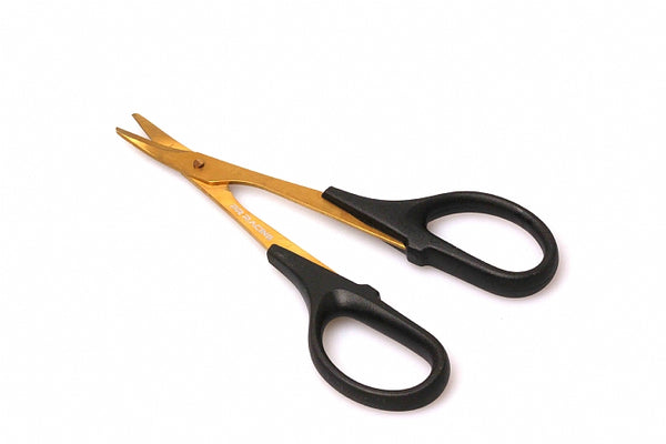 02640245 - PR RACING TiNi Coated Stainless Curved Lexan Body Scissors (1)
