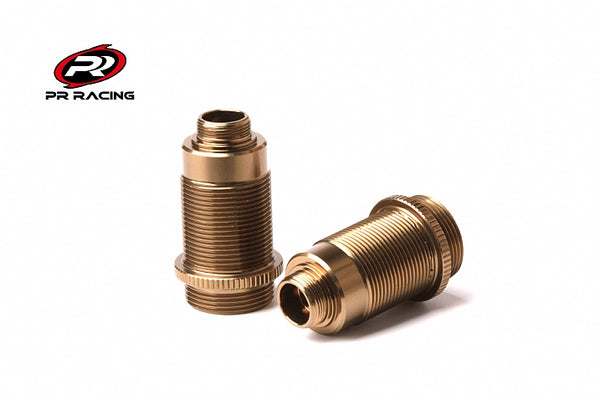 94500018 Team PR RACING 12.8x31.5mm Smooth Coated V4 Buggy Front Shock Body (2)