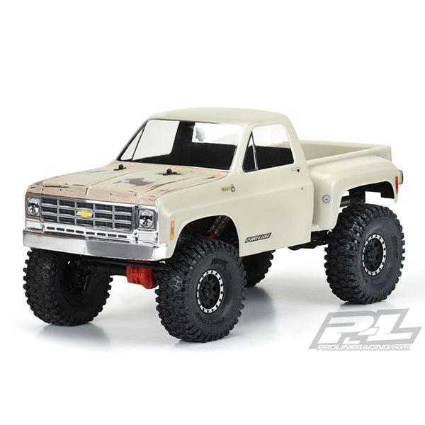 PL3522-00 PROLINE 1978 CHEVY K-10 CLEAR BODY CAB&BED CRAWLER 313MM WB