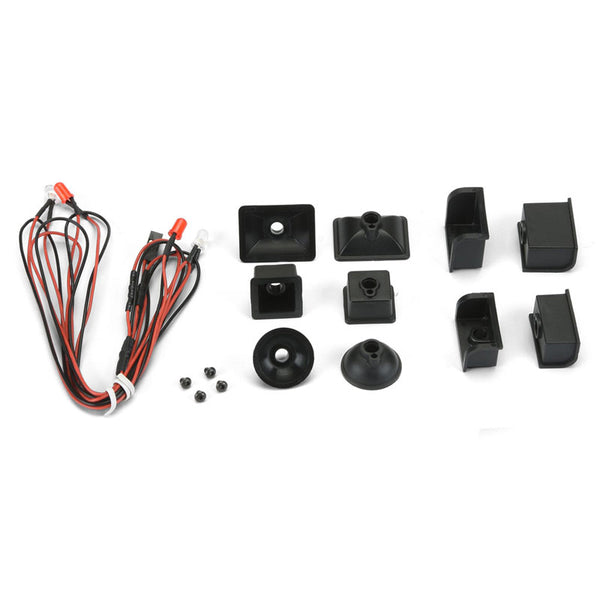 PL6317-00 PROLINE UNIVERSAL LED HEAD LIGHT & TAIL LIGHT KIT CRAWLER