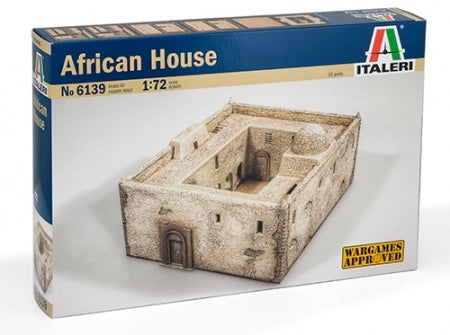 6139 ITALERI 1:72 AFRICAN HOUSE