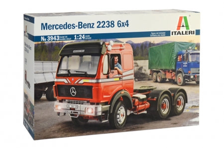 3943 ITALERI Mercedes Benz 2238 S 6x4 1:24