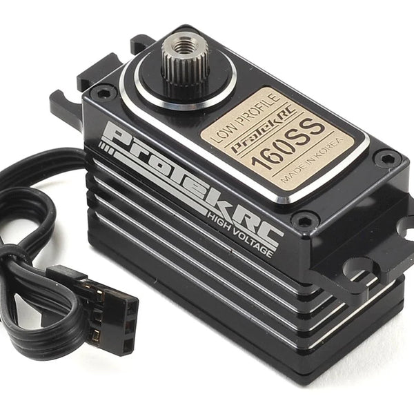 PTK-160SS ProTek RC 160SS Low Profile Super Speed Metal Gear Servo High Voltage/Metal Case