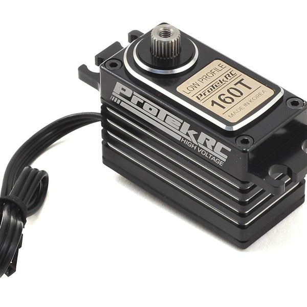 PTK-160T - ProTek RC 160T Low Profile High Torque Metal Gear Servo High Voltage/Metal Case