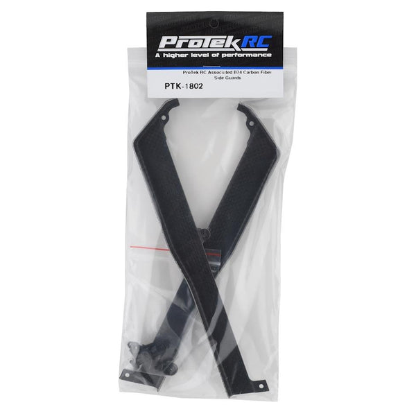 ProTek RC Associated B74.1 Carbon Fiber Side Guards PTK-1802
