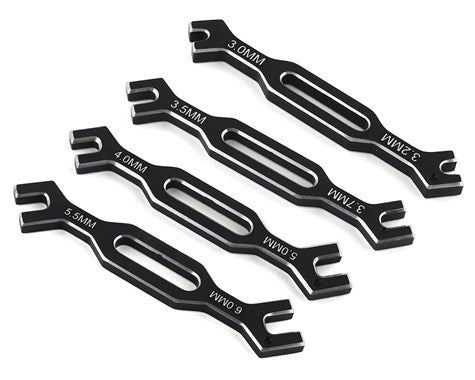 PTK-2034 ProTek RC Aluminum Turnbuckle Wrench Set (3, 3.2, 3.5, 3.7, 4, 5, 5.5 & 6mm)