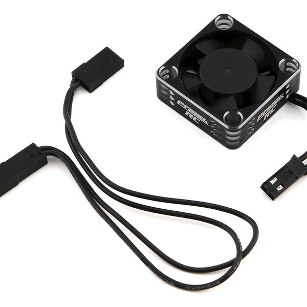 PTK-2111 - ProTek RC 30x30x10mm Aluminum High Speed HV Cooling Fan (Black/Silver)