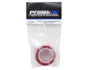 PTK-2240 ProTek RC Clear Double Sided Servo Tape Roll (1x40")
