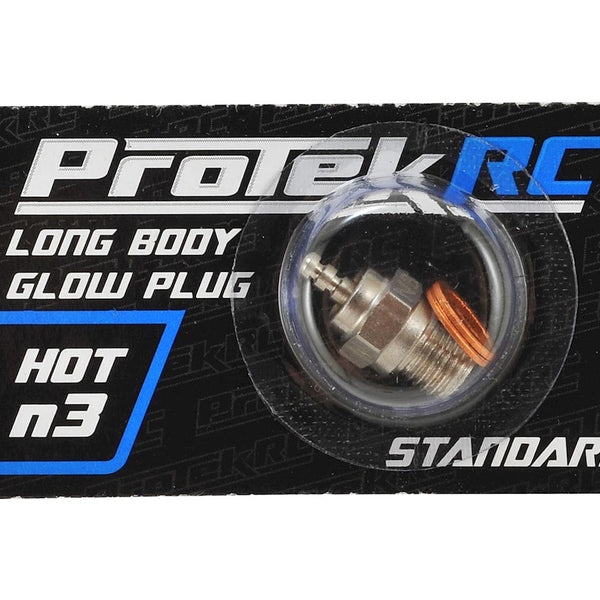 PTK-2553 - ProTek RC N3 Hot Standard Glow Plug (.12, .15 and .18 Engines)