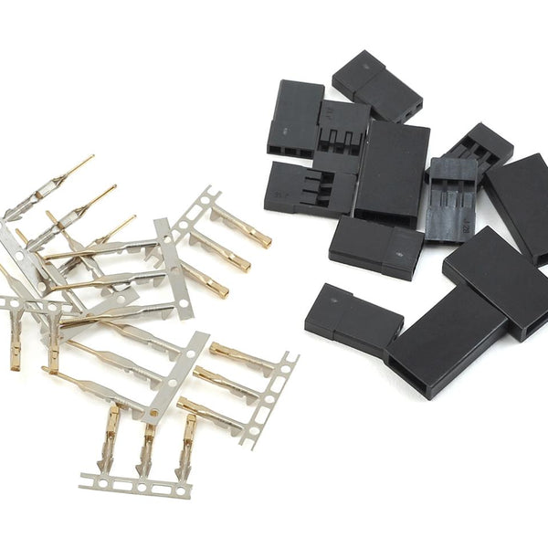 PTK-5009 ProTek RC JR Style Servo Connectors (4 Pair)