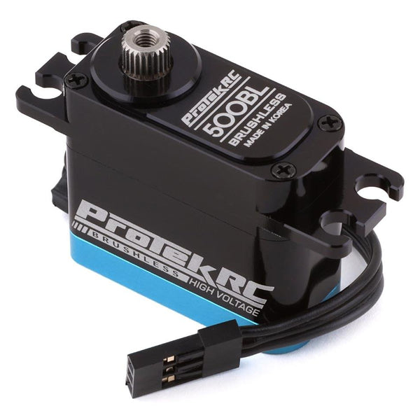 ProTek RC 500BL "Black Label" High Torque Brushless Mini Servo (High Voltage/Metal Case) PTK-500BL