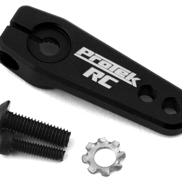 PTK-7823-BK ProTek RC Aluminum Flat Clamping Servo Horn (Black) (25T-ProTek)