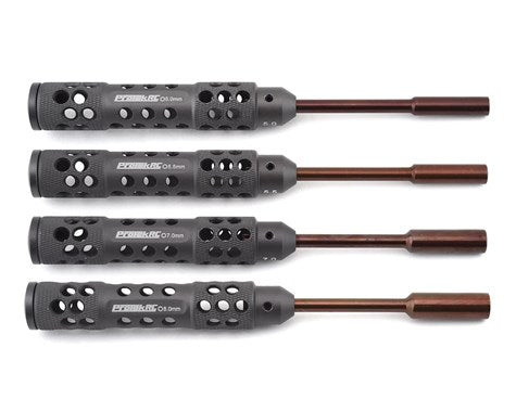 PTK-8282 ProTek RC "TruTorque SL" 4-Piece Metric Nut Driver Set (5.0, 5.5, 7.0, 8.0mm)