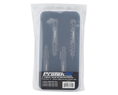 PTK-8417 - ProTek RC "TruTorque SL" Metric Ball End Hex Driver Set (4) (1.5mm, 2.0mm, 2.5mm, 3.0mm)