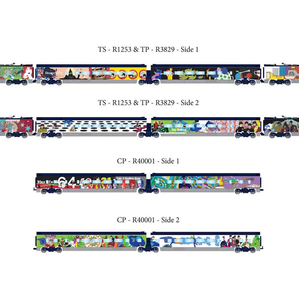 HORNBY R1253M Eurostar 'Yellow Submarine' Train Set