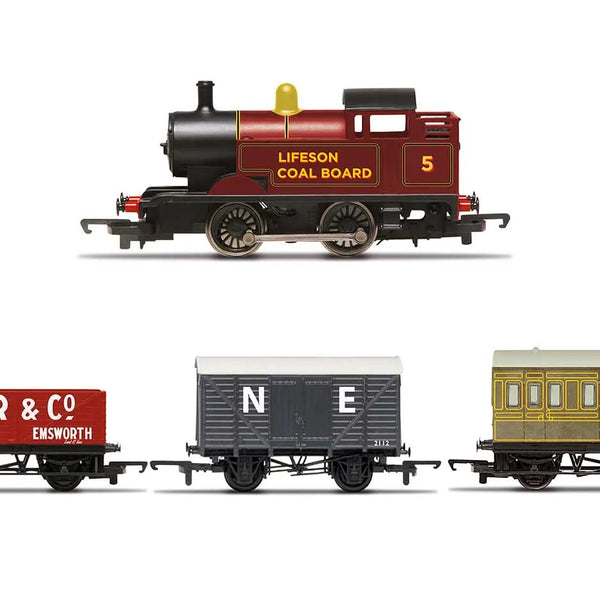 R30035 HORNBY RailRoad Steam Engine Train Pack