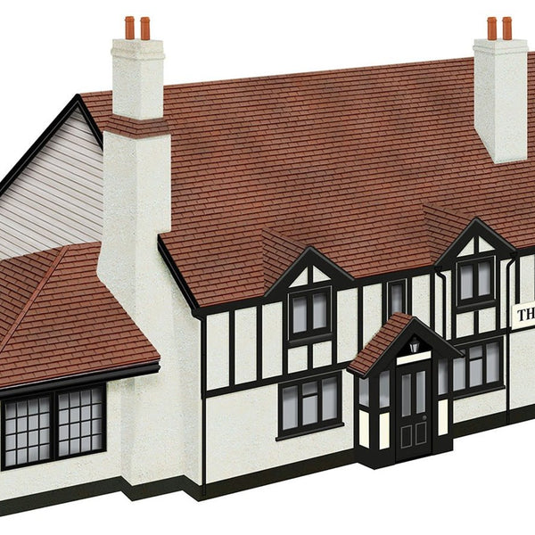 R9806 Hornby PRE-DECORATED CAST RESIN BUILDING RAILWAYMAN'S ARMS