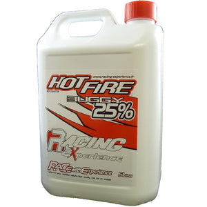RE-F0525 RACING EXPERIENCE 25% HOT FIRE NITRO FUEL 5L