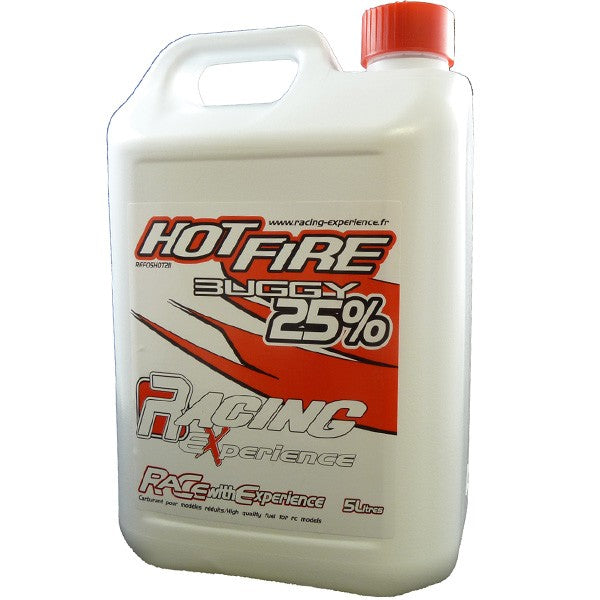 RE-F0525 RACING EXPERIENCE 25% HOT FIRE NITRO FUEL 5L