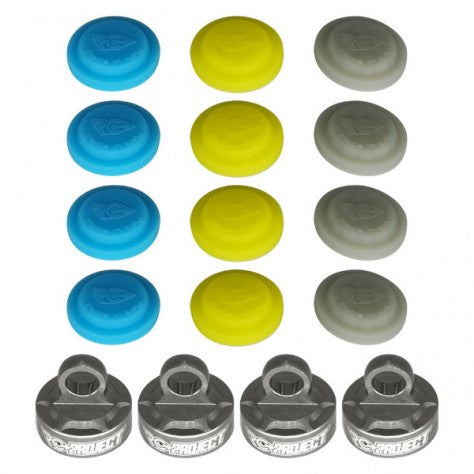 RCPJMSMBX8-001 RC-Project Shock Cups for Mugen MBX8 SWORKZ S54-4