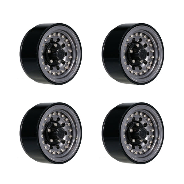 MPB 1.9 Military Style Beadlock Wheels Aluminum (4pcs)