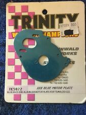 TK5022 TRINITY LOSI XXX BLUE MOTOR PLATE