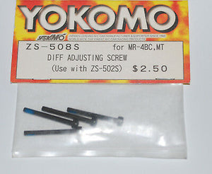 YOKOMO ZS-508S Ball Diff Screws