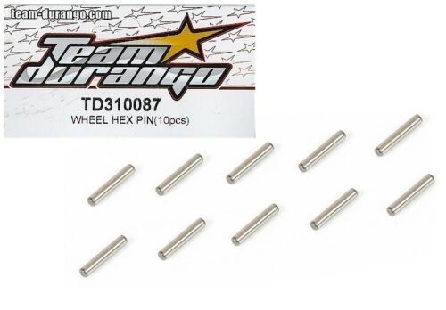 TD310087 Team Durango Wheel Hex Pin (10pcs) DEX408 DNX408