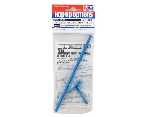 54026 Tamiya TT-01 Type E Aluminum Propeller Shaft (Blue)