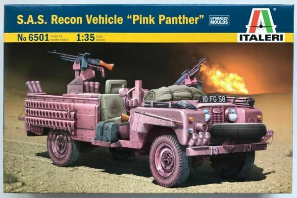 6501 ITALERI S.A.S. Recon Vehicle "Pink Panther" 1/35