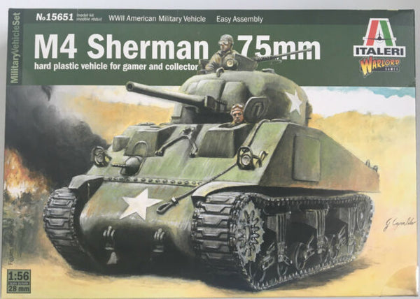 15651 ITALERI M4 Sherman 75mm