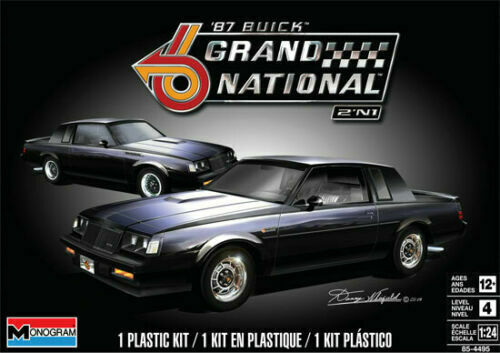 14495 1/24 Buick Grand National 2n1 Plastic Model Kit 85-4495