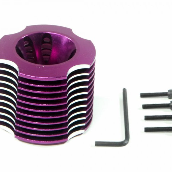 HPI 1436 ALUMINIUM HEAT SINK HEAD (PURPLE/11FIN)