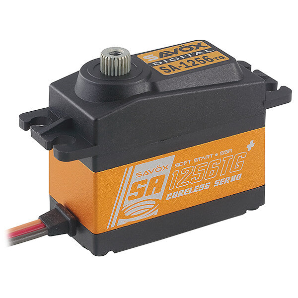 SAV-SA1256TG+ SAVOX AIR HIGH TORQUE CORELESS DIGITAL SERVO 20KG@6.0V-UPDATE