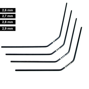 UR1782-R ULTIMATE REAR ANTI-ROLL BAR SET FOR MUGEN, ASSOCIATED, XRAY (4PCS)