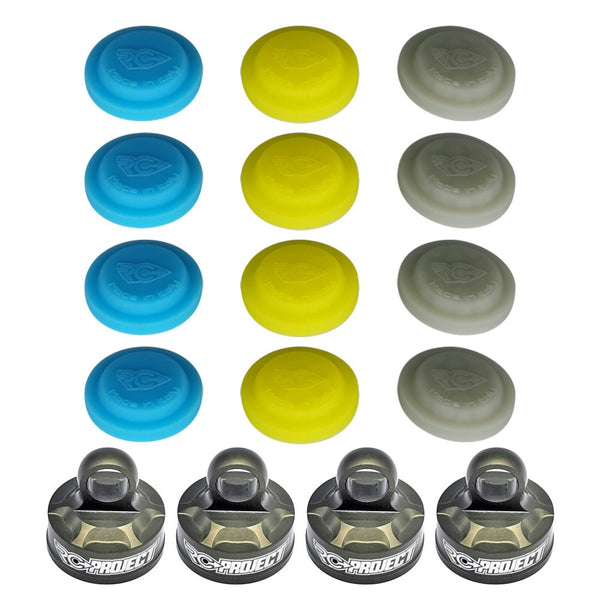 RCPJ-KYMP10-009 RC-PROJECT Shock Caps for Kyosho MP10