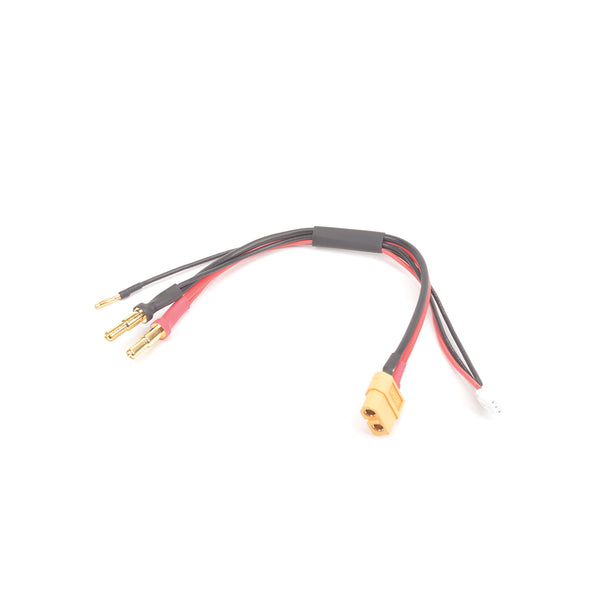 SK-600023-14 SkyRC CHARGING LEAD XT60 FOR 2S BATT - 4&5MM PLUGS