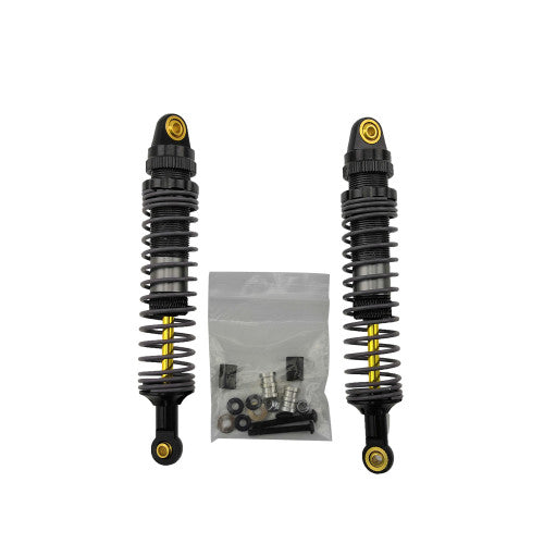 RC49102 RC PARTS 1/10 CRAWLER SHOCKS 110MM BLACK (2PCS)