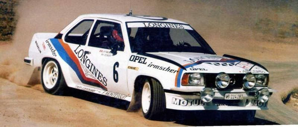 H5377 Opel Ascona B 400 No.6 Irmscher Longines WM Rally Lana 1982 J P.Balmer F.Cavalli