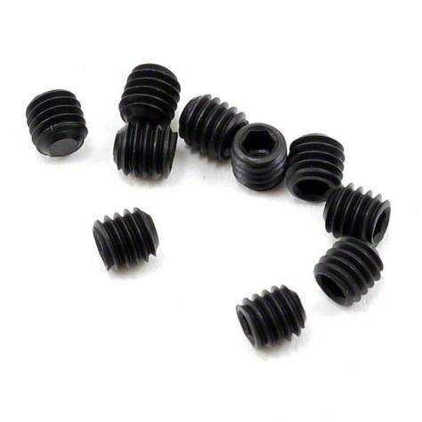 SW-104011 SWORKz M4x4mm Grub / Set Screw -10pcs (Flat Bottom)