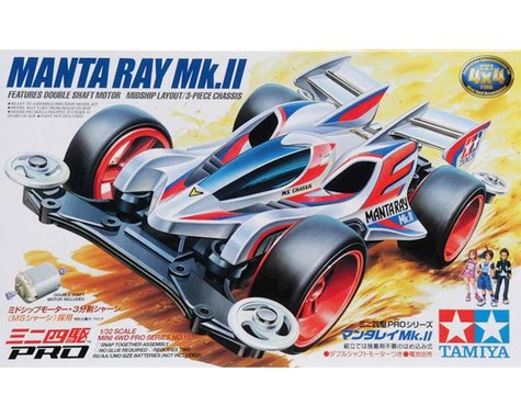 18615 - Tamiya 1/32 JR Manta Ray Mk.II MS Chassis Mini 4WD Pro Kit