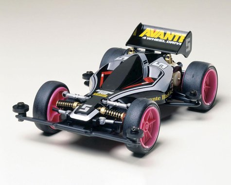 95501 - Tamiya 1/32 JR Avante Black Special Edition Type 2 Chassis Mini 4WD Kit