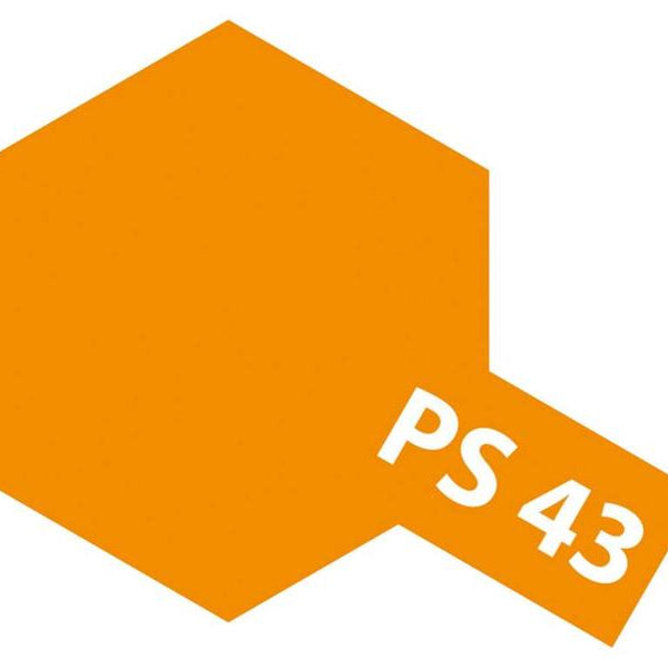 86043 TAMIYA PS-43 TRANSLUCENT ORANGE