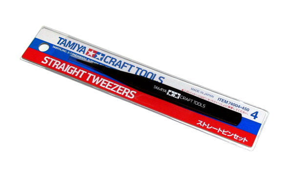 74004 TAMIYA STRAIGHT TWEEZERS