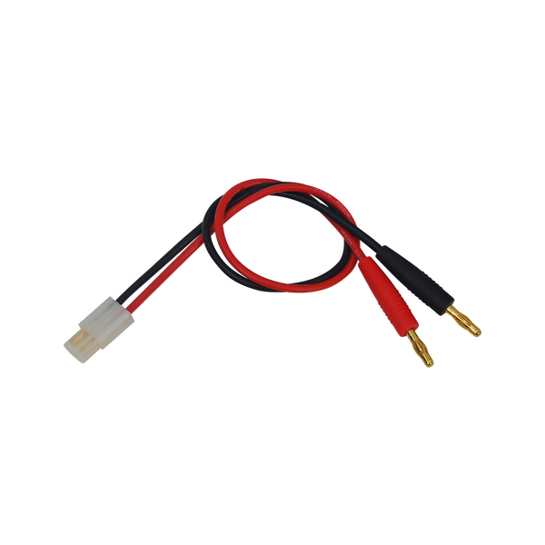 779 OVERLANDER TAMIYA TYPE TO 4MM GOLD CONNECTORS CHARGE LEAD