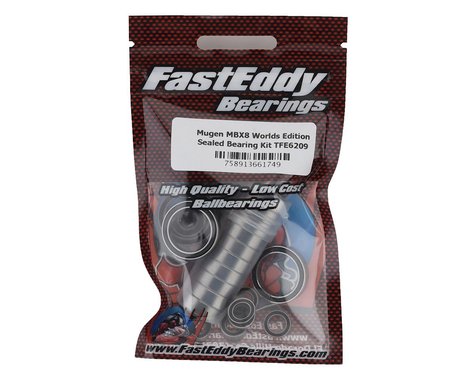 TFE6209 FastEddy Mugen MBX8 Worlds Edition Sealed Bearing Kit